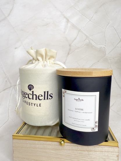 Lustre Soy-Wax Candle