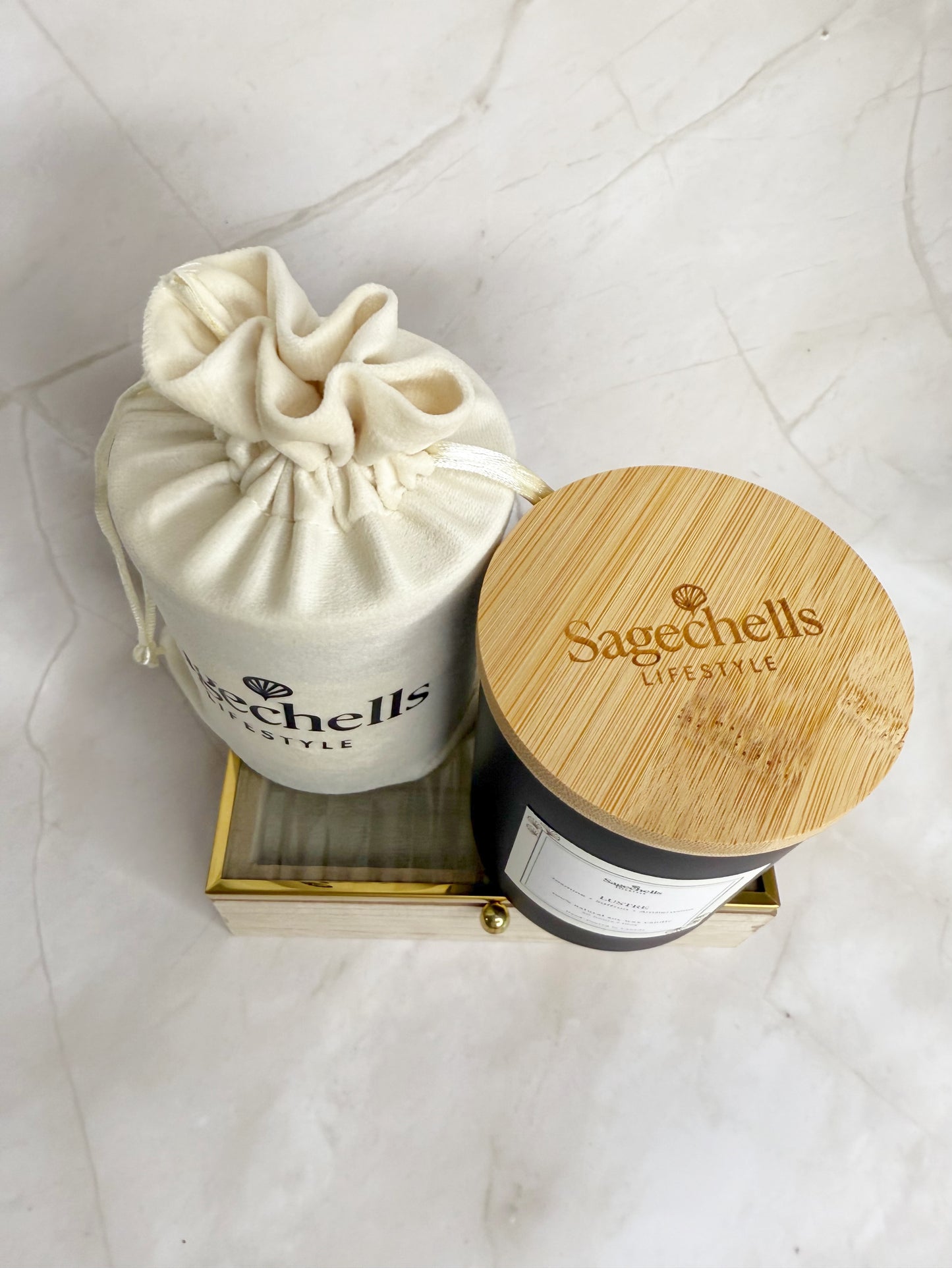 Lustre Soy-Wax Candle